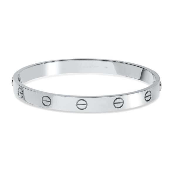 CARTIER 18KWG Love Bracelet
