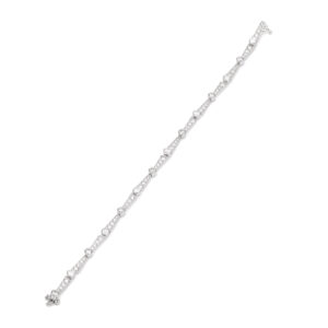 Yamron Collection 18k White Gold Diamond Bracelet